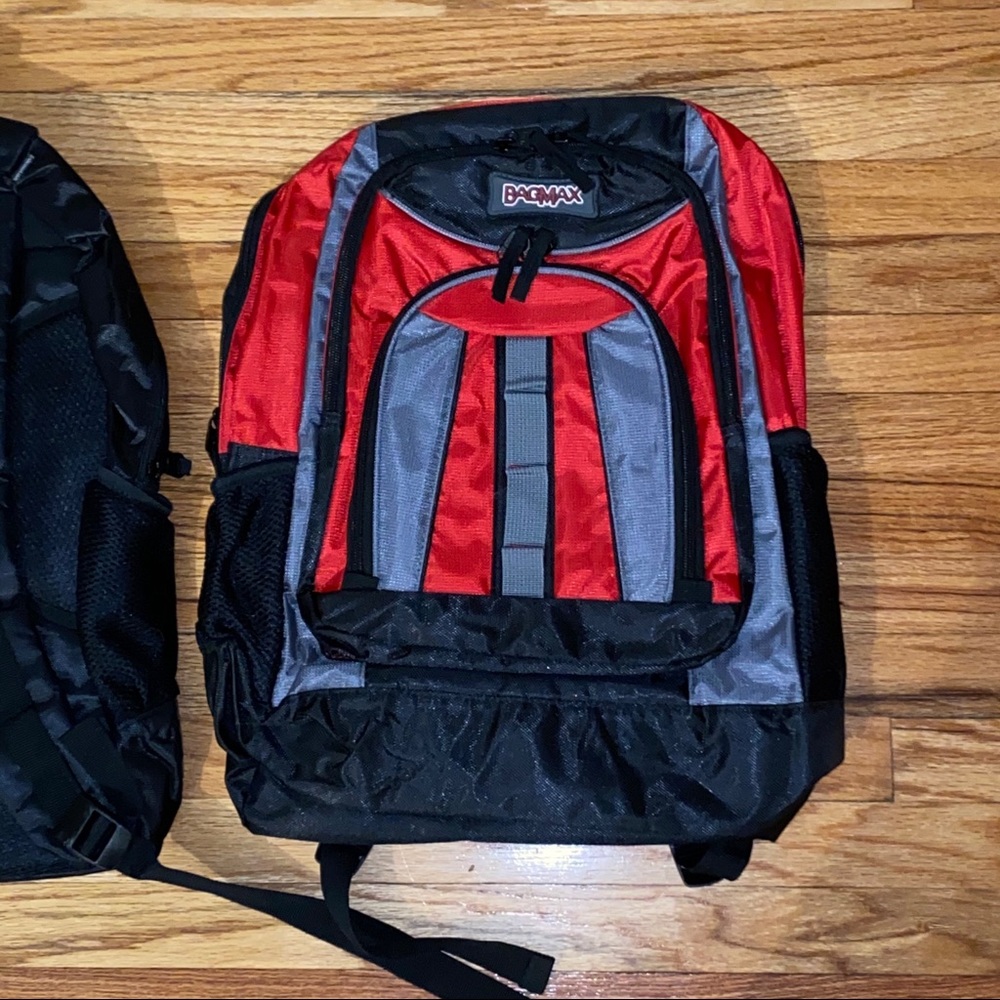 NEW BAGMAX backpack red black bp296